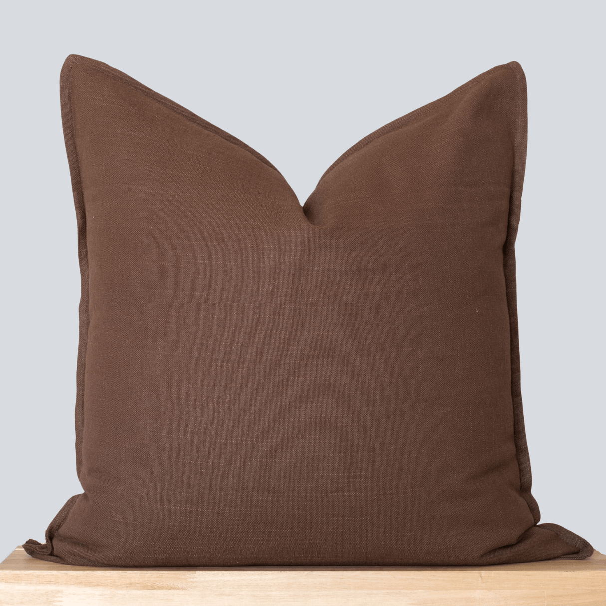 Gávea Solid Color Pillow Cover | Brown