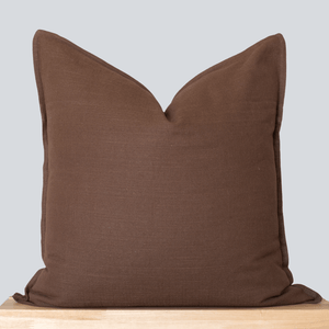 Gávea Solid Color Pillow Cover | Brown