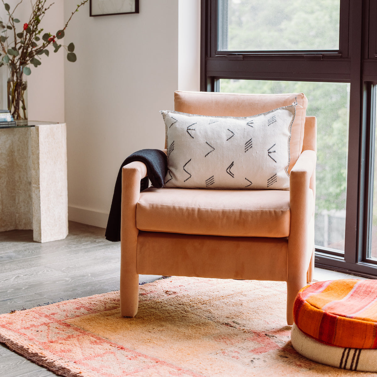 Merzouga Handwoven Lumbar Pillow