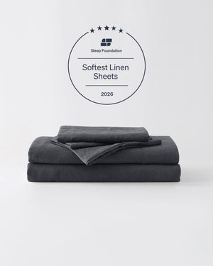 Stonewashed Linen Sheets Set