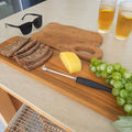 Teak Charcuterie/Cutting Board 24"