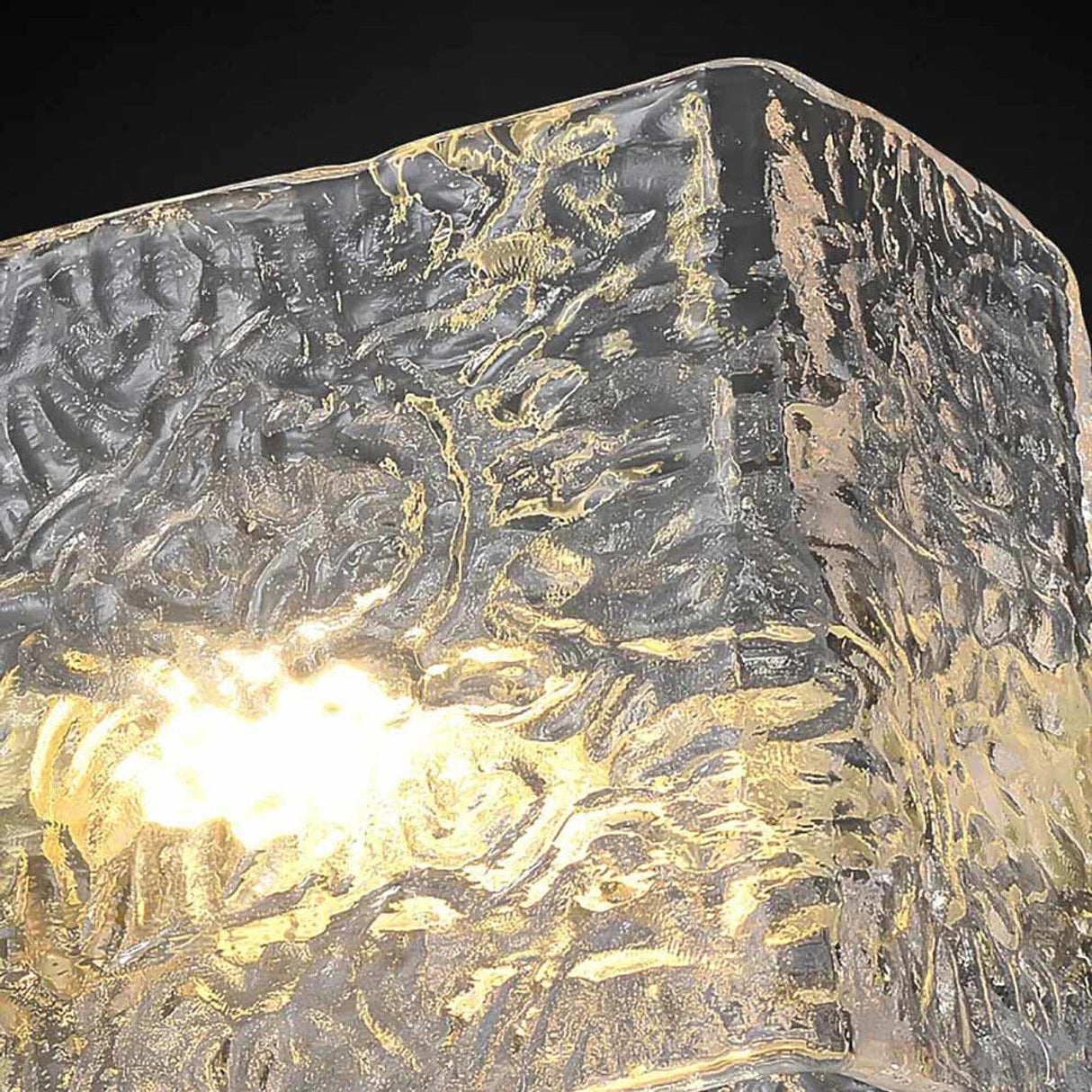 Water ripple Glass  Chandelier