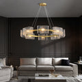 Water ripple Glass  Chandelier