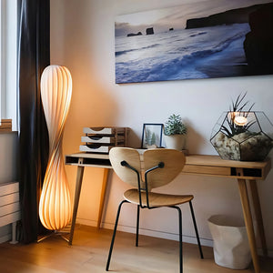 Ozawa Twisted Bamboo Lamp
