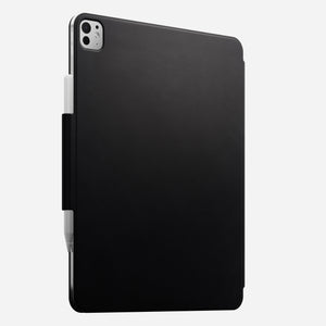 Leather Folio - M4 & M5 iPad 13 inch | Black | Nomad Leather | Apple Pencil