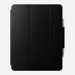 Leather Folio - M4 & M5 iPad 13 inch | Black | Nomad Leather | Apple Pencil