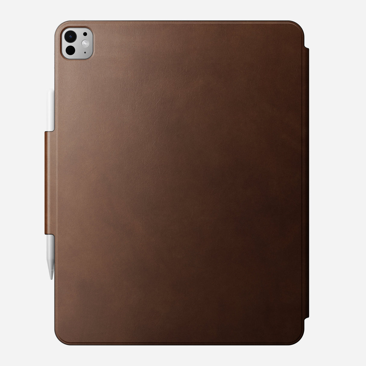 Leather Folio - M4 & M5 iPad 13 inch | Brown | Nomad Leather | Apple Pencil