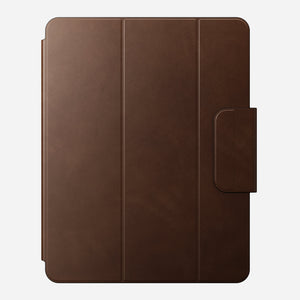 Leather Folio - M4 & M5 iPad 13 inch | Brown | Nomad Leather | Apple Pencil