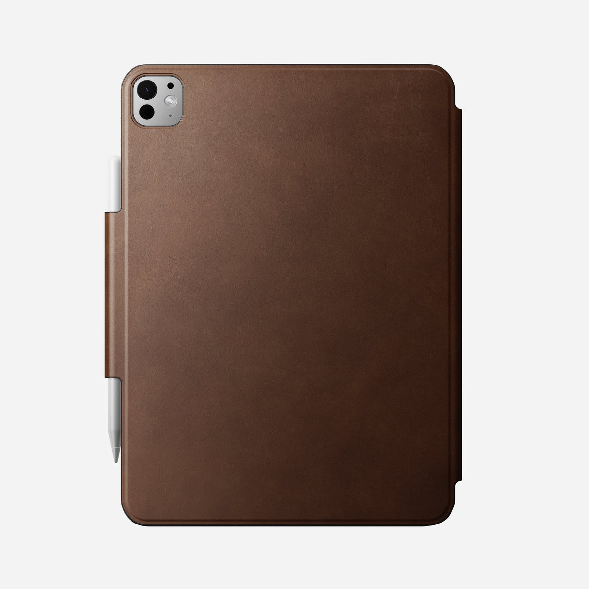 Leather Folio - M4 & M5 iPad 11 inch | Brown | Nomad Leather | Apple Pencil