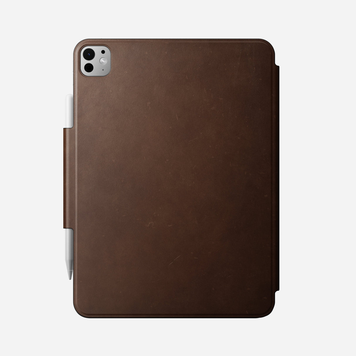 Leather Folio - M4 & M5 iPad 11 inch | Brown | Nomad Leather | Apple Pencil