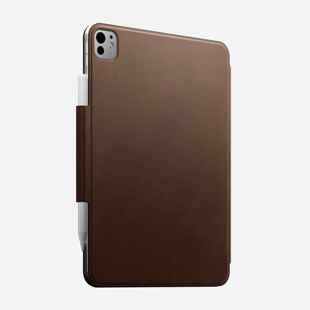 Leather Folio - M4 & M5 iPad 11 inch | Brown | Nomad Leather | Apple Pencil