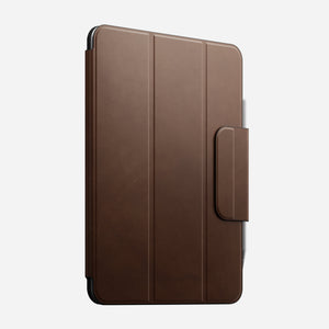 Leather Folio - M4 & M5 iPad 11 inch | Brown | Nomad Leather | Apple Pencil