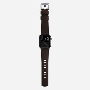 Active Band Pro - 46mm/49mm | Silver Hardware | Classic Brown Active Leather