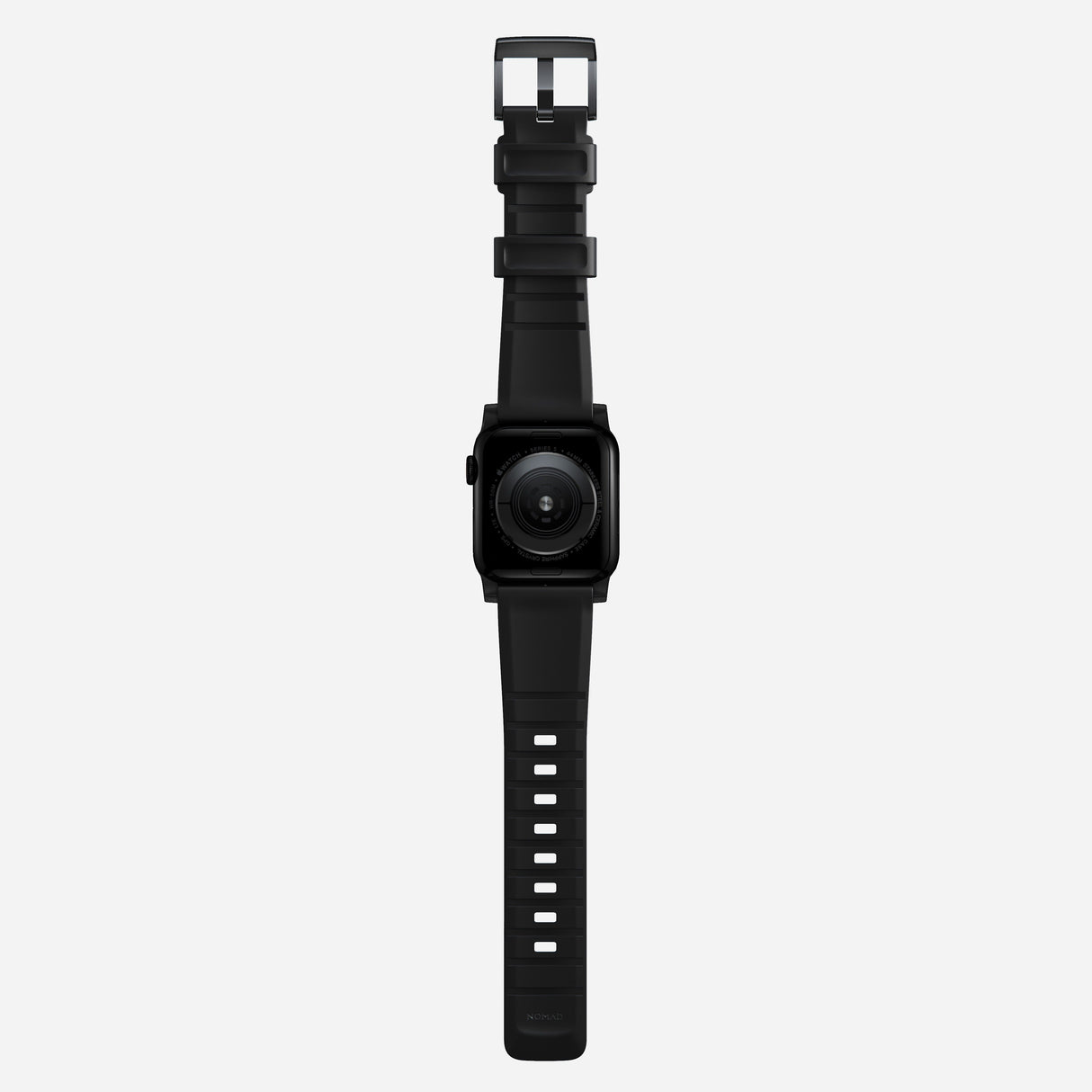 Rugged Band - 46mm/49mm | Black Hardware | Black