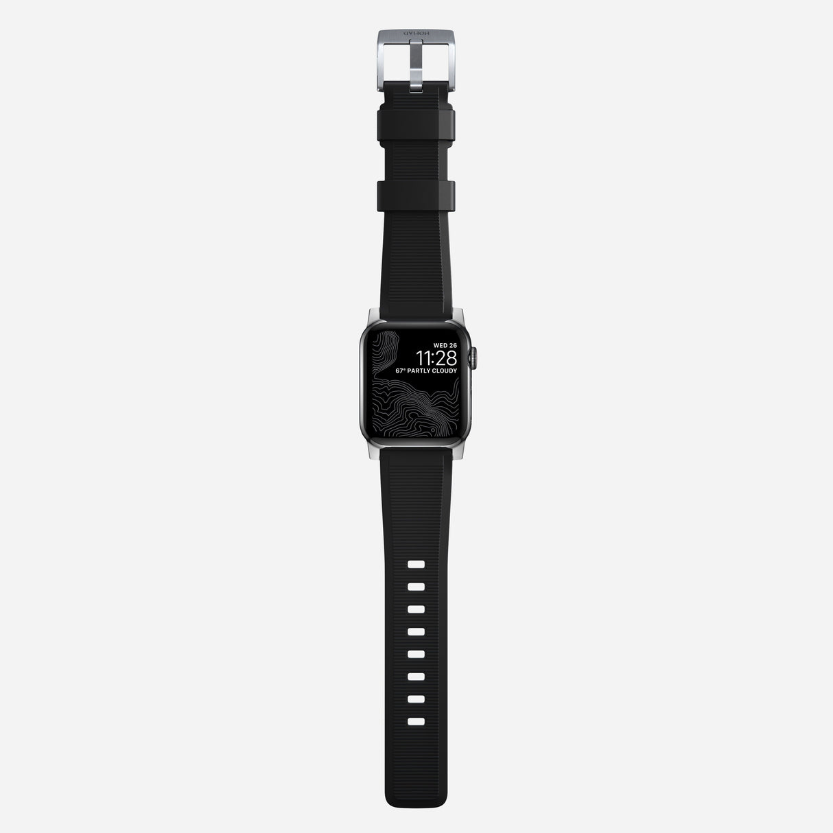 Rugged Band - 46mm/49mm | Silver Hardware