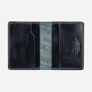 Shell Cordovan Wallet | Black | LE