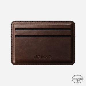 Card Wallet - Rustic Brown | Horween