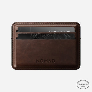 Card Wallet - Rustic Brown | Horween