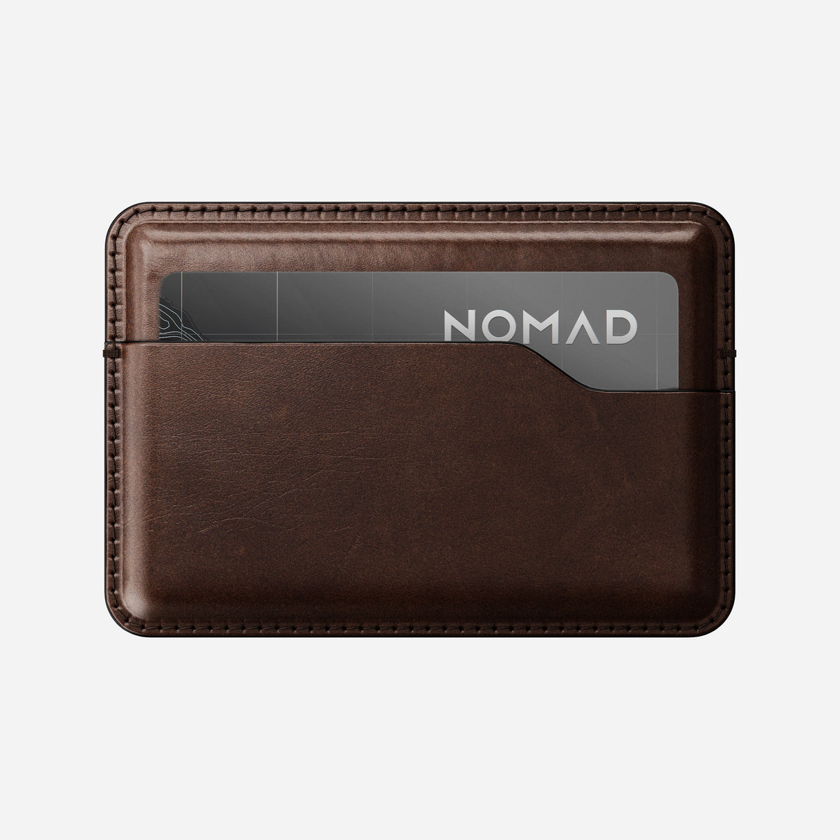 Card Wallet - Rustic Brown | Horween