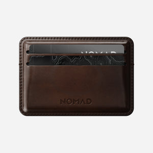 Card Wallet - Rustic Brown | Horween