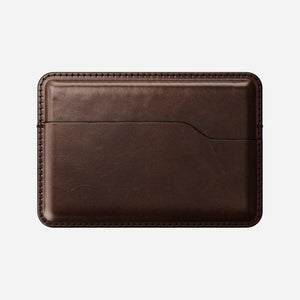 Card Wallet - Rustic Brown | Horween