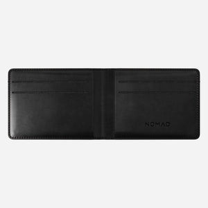 Bifold Wallet - Black | Horween