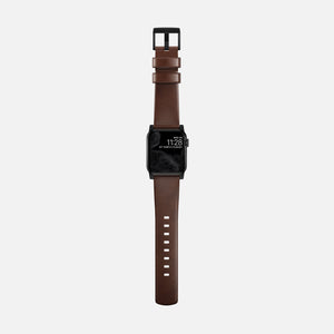 Modern Band - 41mm/42mm | Black Hardware | Rustic Brown | Horween