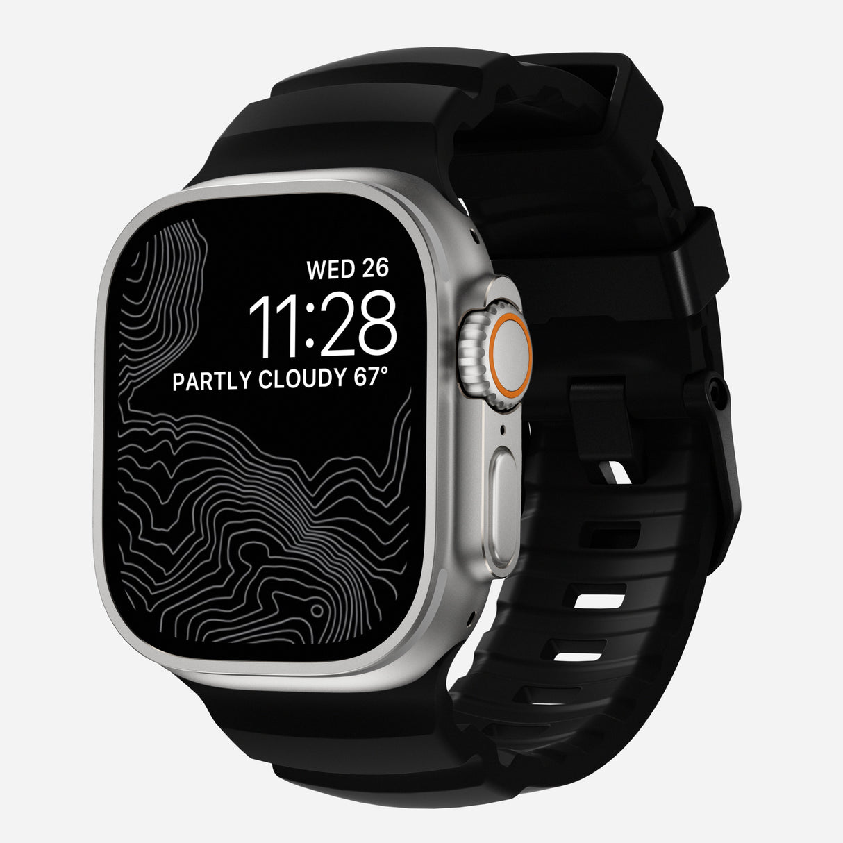 Rocky Point Band - 46mm/49mm | Carbon Black | Black Hardware
