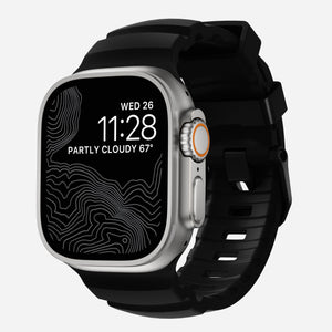 Rocky Point Band - 46mm/49mm | Carbon Black | Black Hardware