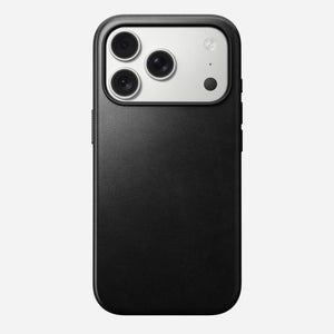 Modern Leather Case - iPhone 17 Pro | Black | Horween