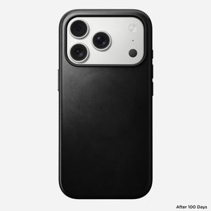Modern Leather Case - iPhone 17 Pro | Black | Horween