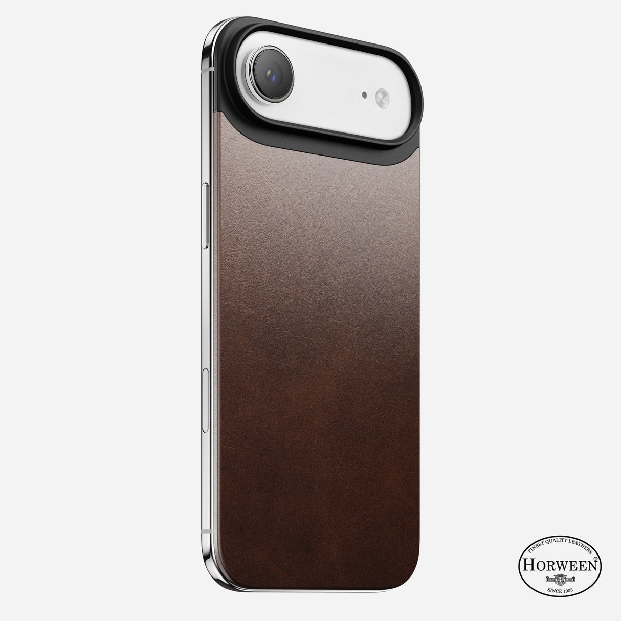 Magnetic Leather Back - iPhone Air | Rustic Brown | Horween | MagSafe