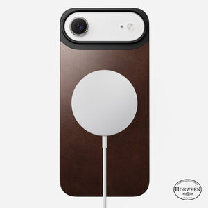 Magnetic Leather Back - iPhone Air | Rustic Brown | Horween | MagSafe