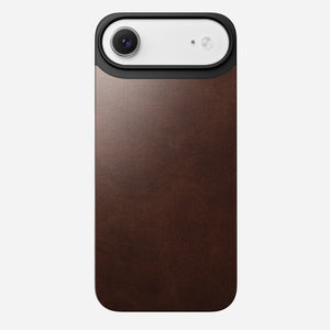 Magnetic Leather Back - iPhone Air | Rustic Brown | Horween | MagSafe