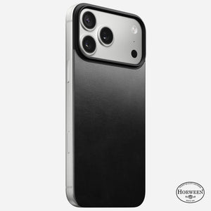 Magnetic Leather Back - iPhone 17 Pro Max | Black | Horween | MagSafe