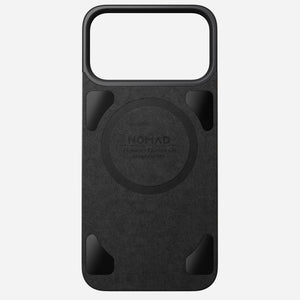 Magnetic Leather Back - iPhone 17 Pro Max | Black | Horween | MagSafe