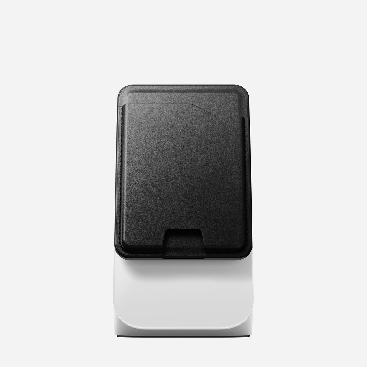 Leather Mag Wallet with Find My Tracking - Black | Horween