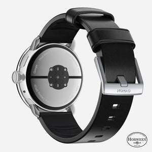 Active Band Pro - Pixel Watch | 45mm | Silver Hardware | Horween Black