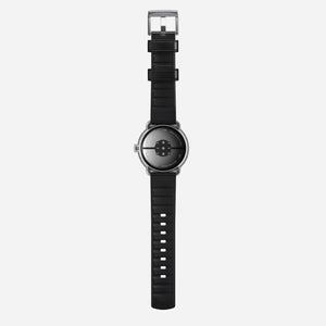 Active Band Pro - Pixel Watch | 45mm | Silver Hardware | Horween Black