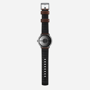 Active Band Pro - Pixel Watch | 45mm | Silver Hardware | Horween Brown