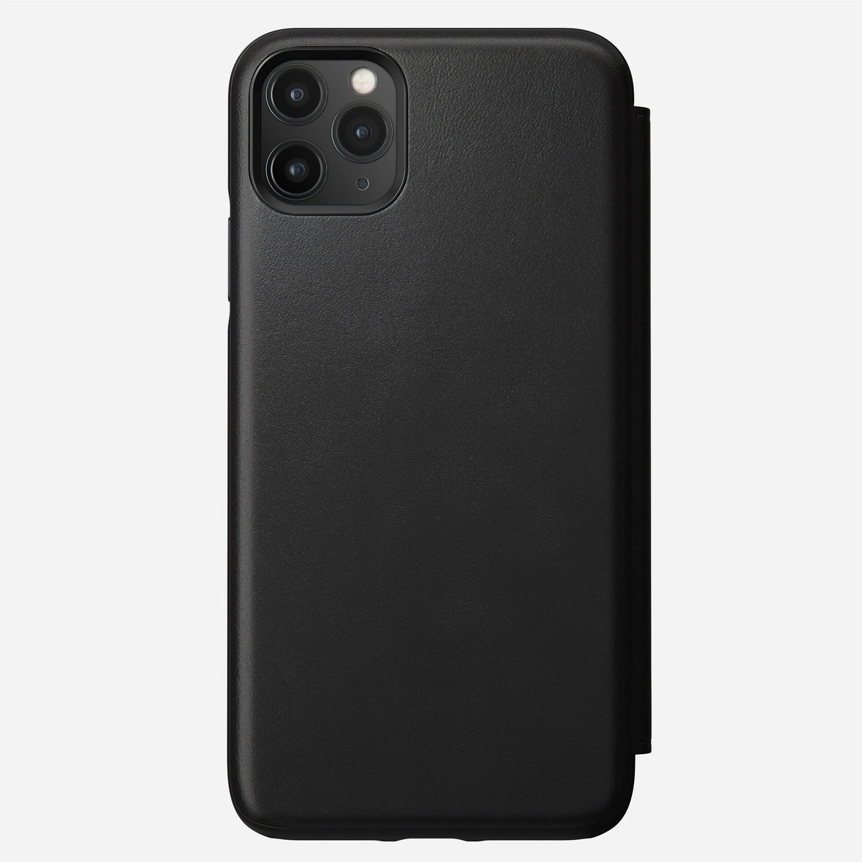 Modern Leather Tri-Folio - iPhone 11 Pro Max | Black | Horween