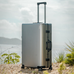 SPACE Aluminum Suitcase Gunmetal