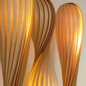 Ozawa Twisted Bamboo Lamp