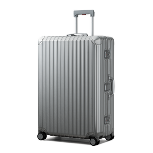 TREVA Aluminum Suitcase Silver