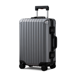 TREVA Aluminum Suitcase Gunmetal
