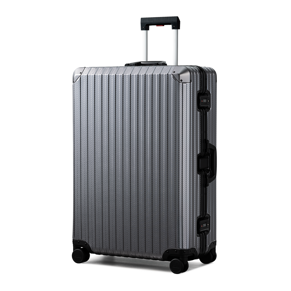 TREVA Aluminum Suitcase Gunmetal