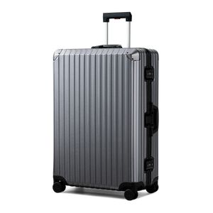 TREVA Aluminum Suitcase Gunmetal