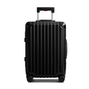 TREVA Aluminum Suitcase Black