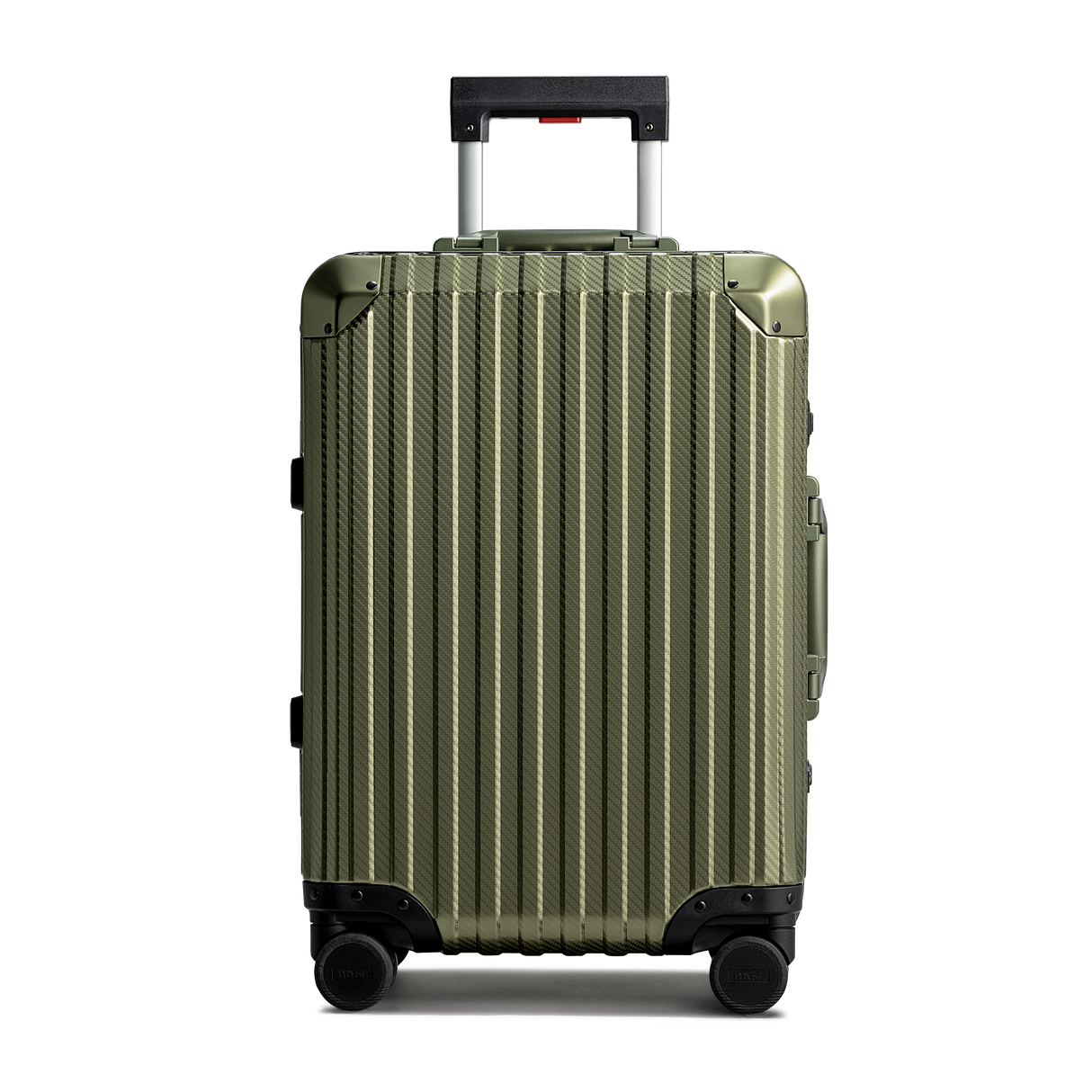 TREVA Aluminum Suitcase Army Green