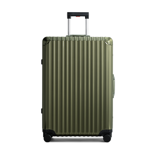 TREVA Aluminum Suitcase Army Green